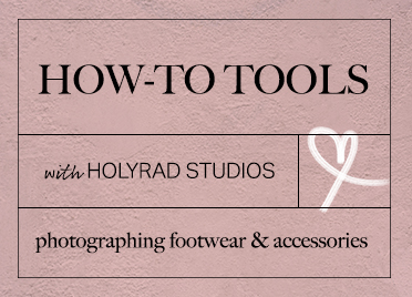 HolyRad Studios: Photographing Footwear & Accessories